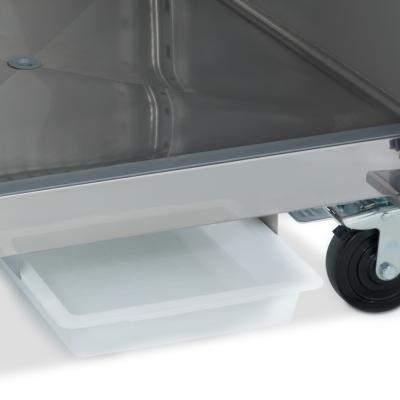 Maxima Mrazící skříň pro pekárny – 800 L – nastavitelné police – vhodné pro 60 x 40 cm – na kolečkách |  09400180